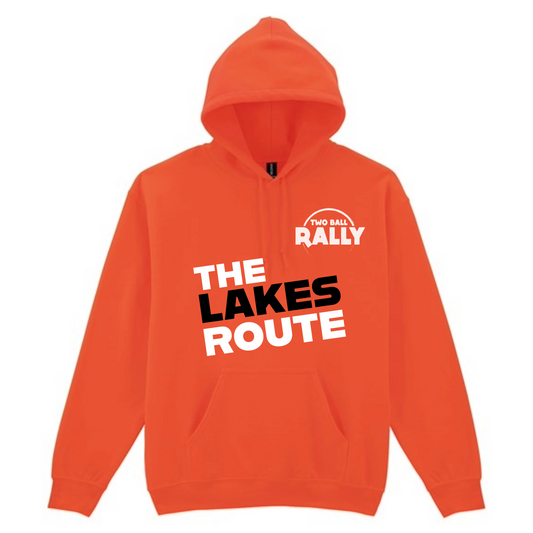 The Lakes Route Hoodie with Two Ball Logo