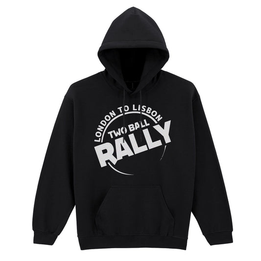 The London to Lisbon Route Hoodie Large Logo