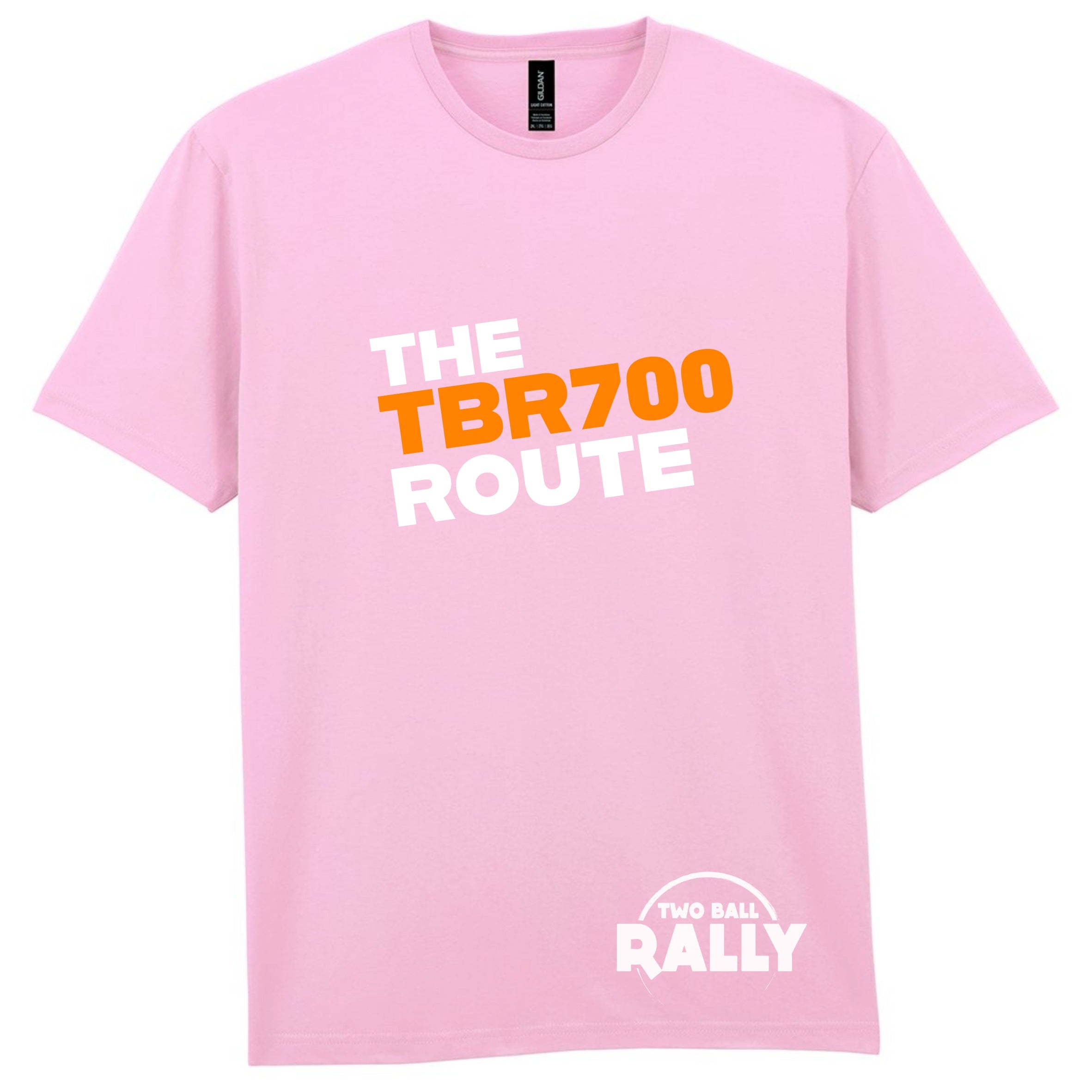 The TBR700 Route T-Shirt – Two Ball Rally Merchandise