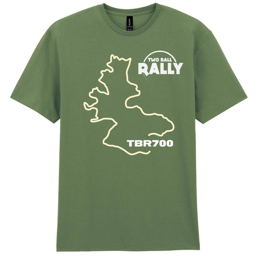 The TBR700 Route T-Shirt TBR700 Map