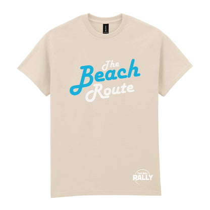 The Beach Route T-Shirt Small Logo