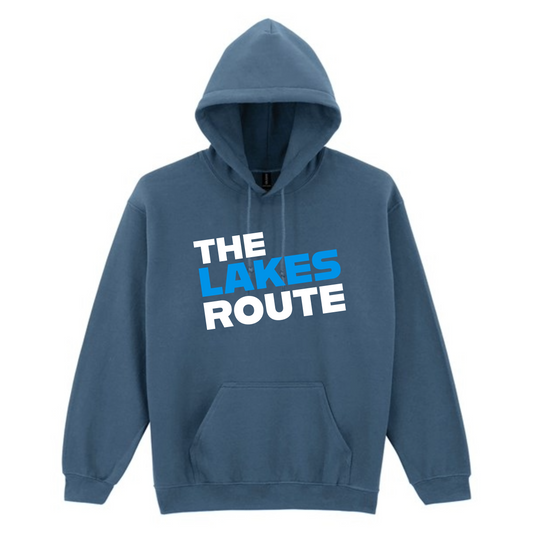 The Lakes Route Hoodie with Large Logo