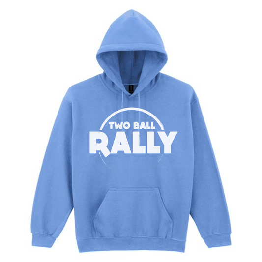 Summer Blue Two Ball Rally Hoodie Big SALE XL