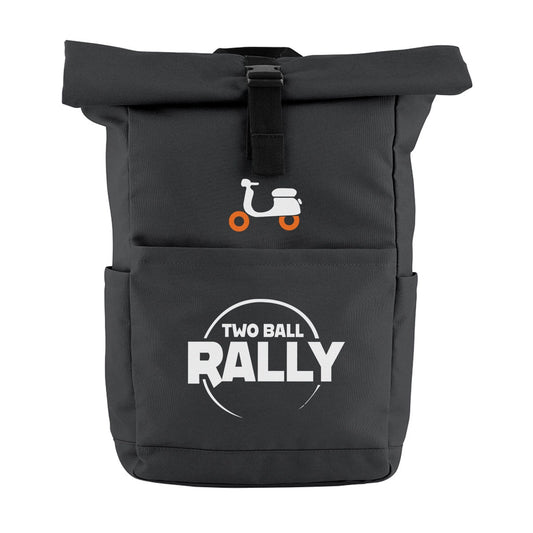 The Two Ball Rally Wrong Way Up Roll Top Ruck Sack