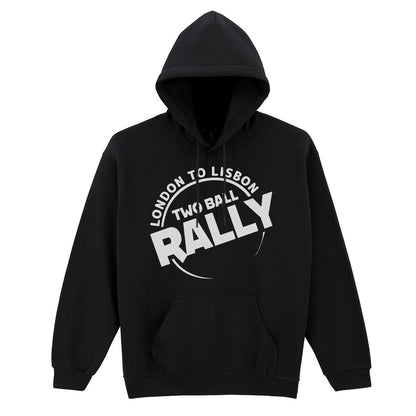 The London to Lisbon Route Hoodie Large Logo